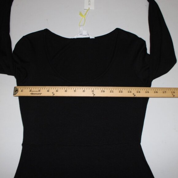 BCBGeneration Dress $68 Sz XS Black Round Neck Unlined Rayon Spandex Dress - Picture 13 of 16